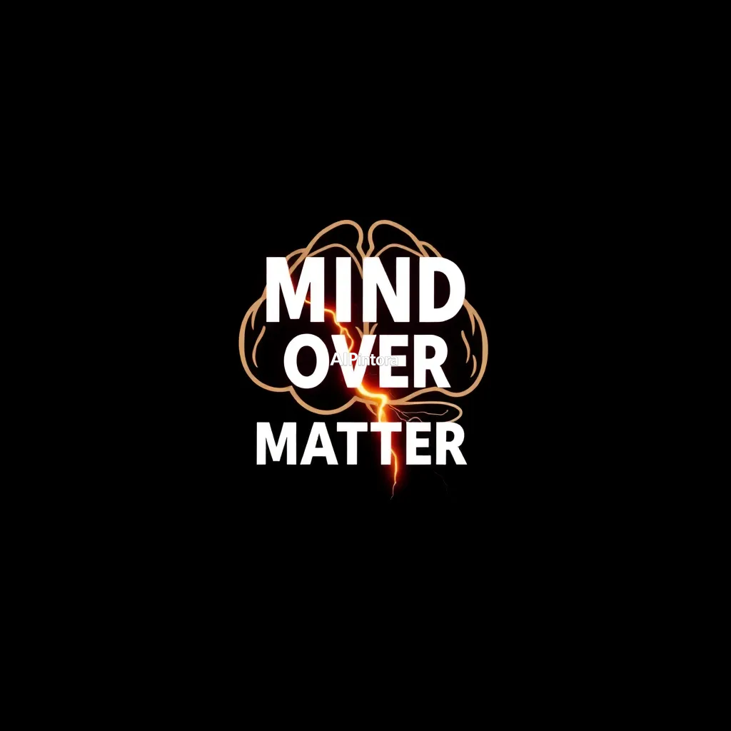 premium printable t-shirt graphic design featuring MIND OVER MATTER motivational typography t shirt design with brain and lightning concept,
    isolated centered artwork, strong silhouette, bold readable composition,
    streetwear apparel graphic, merch by amazon style, commercial print ready,
    high contrast illustration, clean edges, limited background,
    easy background removal, poster quality apparel artwork,
    no model, no person wearing shirt, no t-shirt mockup, no product photo,
    no room background, no messy background, no random extra objects,
    no shadows on background, masterpiece, best quality, ultra detailed, sharp focus, cinematic lighting, volumetric lighting, depth of field, global illumination, professional color grading, hyper detailed textures, clean composition, premium visual quality, award winning artwork, 8k