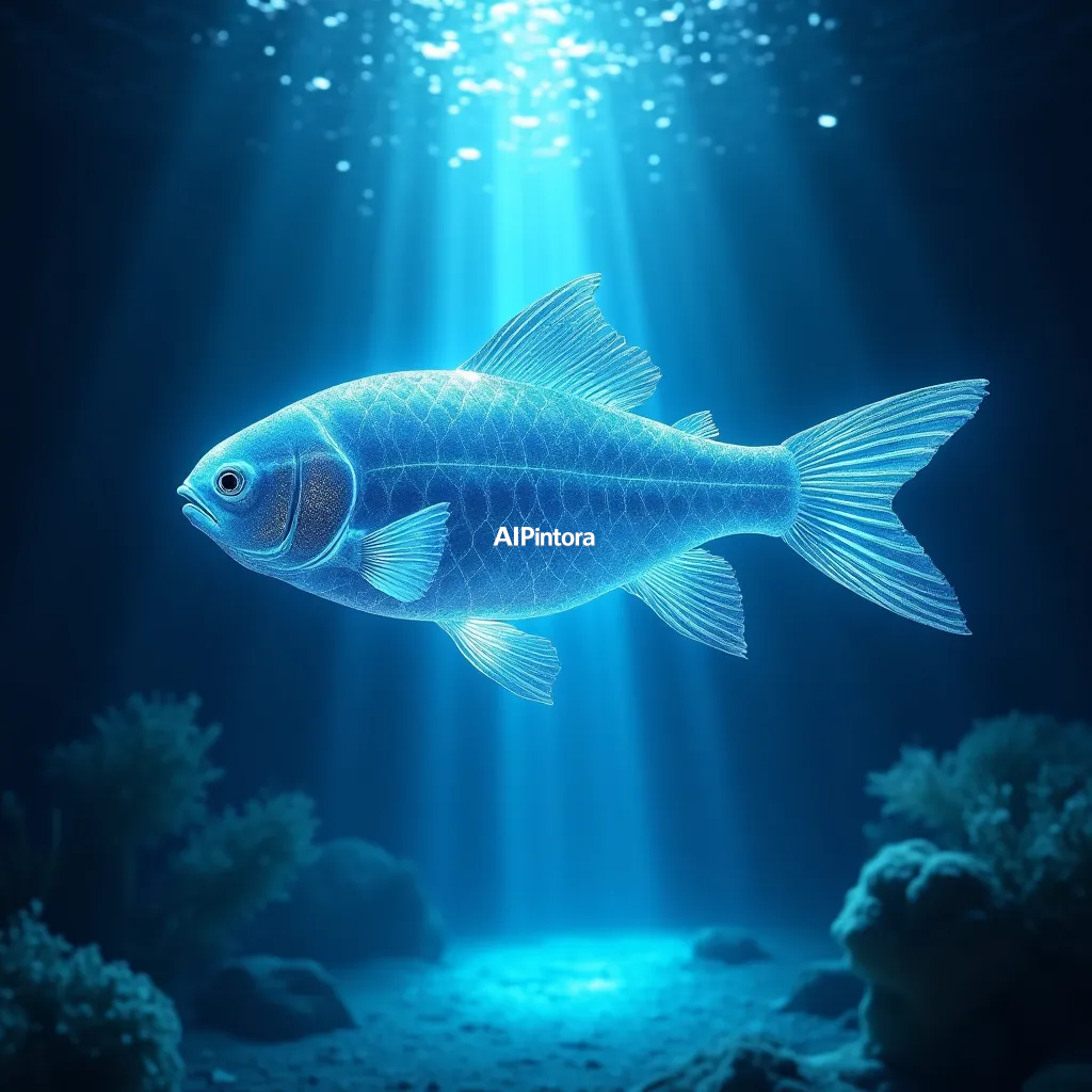 premium printable t-shirt graphic design featuring A surreal crystal fish swimming through a glowing underwater palace, transparent diamond scales, cinematic blue lighting, ultra realistic details...,
    isolated centered artwork, strong silhouette, bold readable composition,
    streetwear apparel graphic, merch by amazon style, commercial print ready,
    high contrast illustration, clean edges, limited background,
    easy background removal, poster quality apparel artwork,
    no model, no person wearing shirt, no t-shirt mockup, no product photo,
    no room background, no messy background, no random extra objects,
    no shadows on background, masterpiece, best quality, ultra detailed, sharp focus, cinematic lighting, volumetric lighting, depth of field, global illumination, professional color grading, hyper detailed textures, clean composition, premium visual quality, award winning artwork, 8k