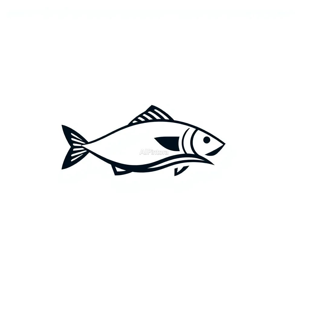 professional modern vector logo design for minimal fish and wave logo for seafood restaurant,
    clean brand mark, memorable icon system, negative space concept,
    perfect symmetry, balanced spacing, luxury visual identity,
    dribbble featured logo quality, behance featured branding style,
    flat vector artwork, crisp edges, commercial ready logo,
    centered composition on clean white background,
    no mockup, no 3D render, no realistic photo, no background scene,
    no shadows, no texture, no extra objects, logo only, masterpiece, best quality, ultra detailed, sharp focus, cinematic lighting, volumetric lighting, depth of field, global illumination, professional color grading, hyper detailed textures, clean composition, premium visual quality, award winning artwork, 8k