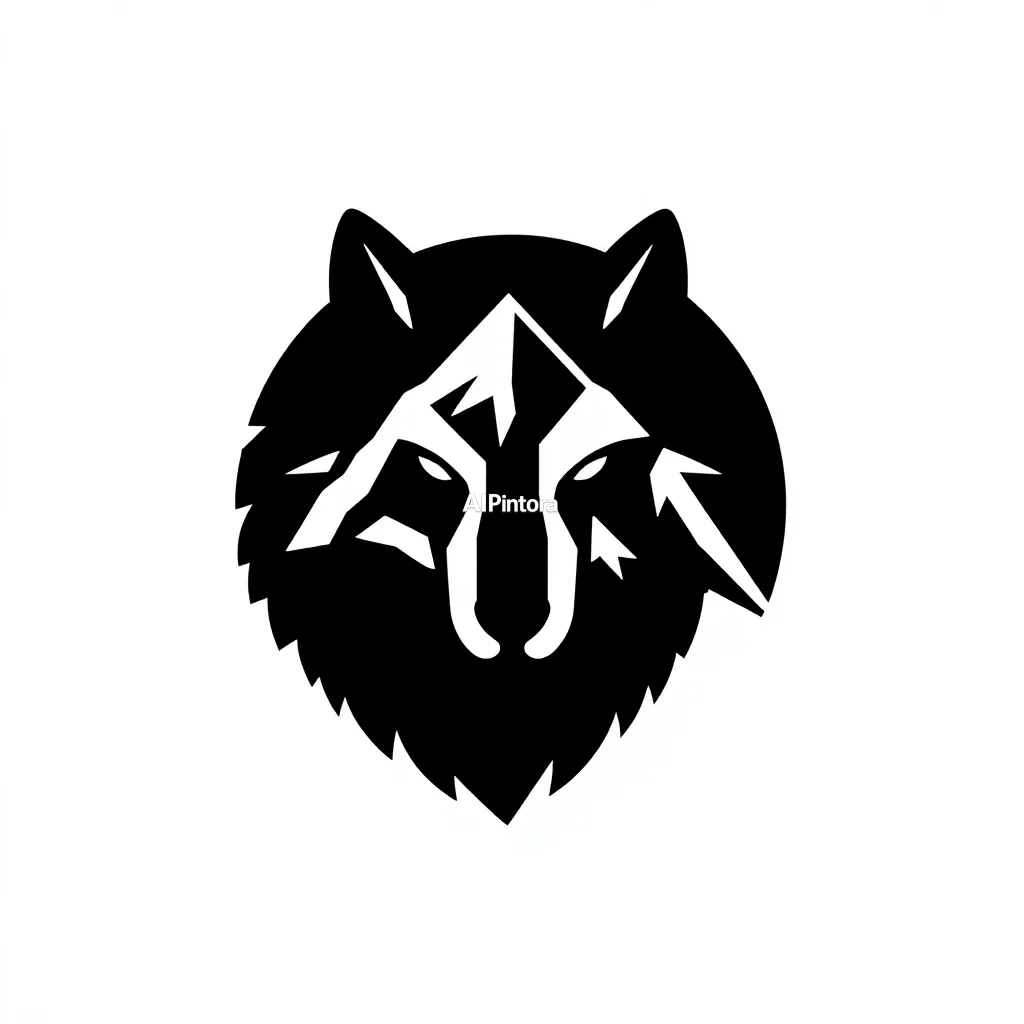 professional modern vector logo design for negative space wolf and mountain logo for adventure brand,
    clean brand mark, memorable icon system, negative space concept,
    perfect symmetry, balanced spacing, luxury visual identity,
    dribbble featured logo quality, behance featured branding style,
    flat vector artwork, crisp edges, commercial ready logo,
    centered composition on clean white background,
    no mockup, no 3D render, no realistic photo, no background scene,
    no shadows, no texture, no extra objects, logo only, masterpiece, best quality, ultra detailed, sharp focus, cinematic lighting, volumetric lighting, depth of field, global illumination, professional color grading, hyper detailed textures, clean composition, premium visual quality, award winning artwork, 8k
