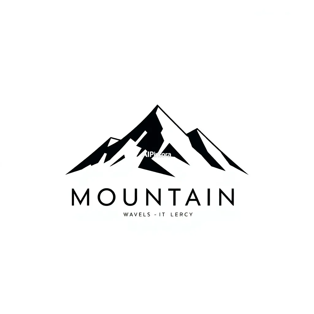 professional modern vector logo design for minimal mountain logo for luxury travel company,
    clean brand mark, memorable icon system, negative space concept,
    perfect symmetry, balanced spacing, luxury visual identity,
    dribbble featured logo quality, behance featured branding style,
    flat vector artwork, crisp edges, commercial ready logo,
    centered composition on clean white background,
    no mockup, no 3D render, no realistic photo, no background scene,
    no shadows, no texture, no extra objects, logo only, masterpiece, best quality, ultra detailed, sharp focus, cinematic lighting, volumetric lighting, depth of field, global illumination, professional color grading, hyper detailed textures, clean composition, premium visual quality, award winning artwork, 8k