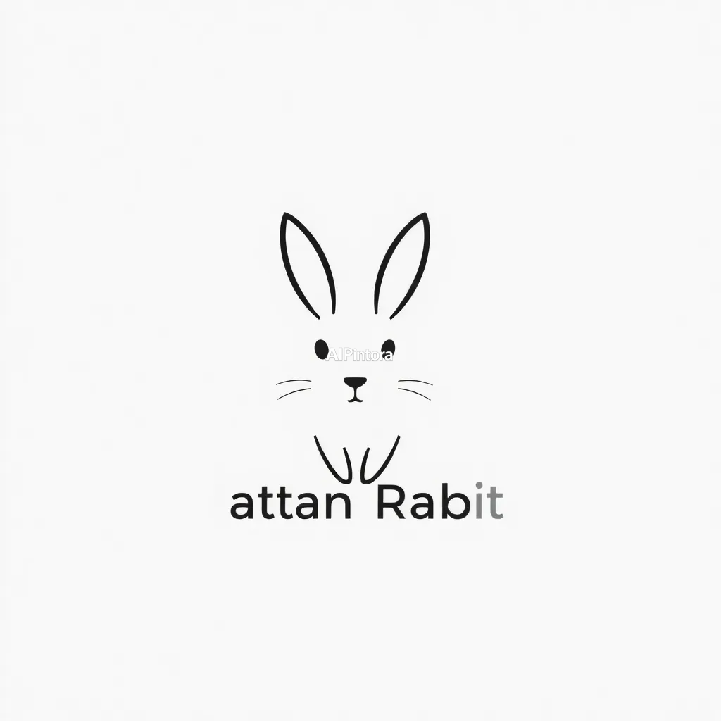 professional modern vector logo design for minimal rabbit logo for children's brand,
    clean brand mark, memorable icon system, negative space concept,
    perfect symmetry, balanced spacing, luxury visual identity,
    dribbble featured logo quality, behance featured branding style,
    flat vector artwork, crisp edges, commercial ready logo,
    centered composition on clean white background,
    no mockup, no 3D render, no realistic photo, no background scene,
    no shadows, no texture, no extra objects, logo only, masterpiece, best quality, ultra detailed, sharp focus, cinematic lighting, volumetric lighting, depth of field, global illumination, professional color grading, hyper detailed textures, clean composition, premium visual quality, award winning artwork, 8k