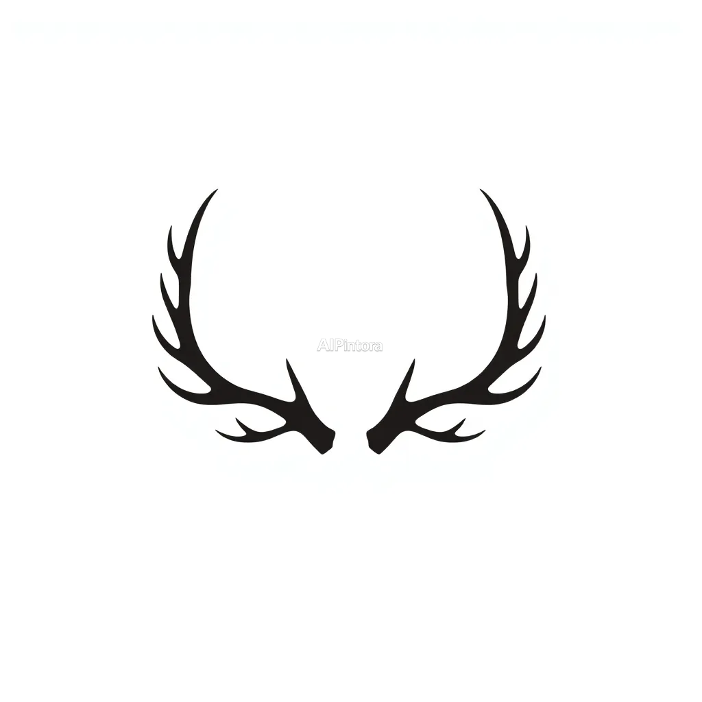 professional modern vector logo design for minimal deer antler logo for premium outdoor brand,
    clean brand mark, memorable icon system, negative space concept,
    perfect symmetry, balanced spacing, luxury visual identity,
    dribbble featured logo quality, behance featured branding style,
    flat vector artwork, crisp edges, commercial ready logo,
    centered composition on clean white background,
    no mockup, no 3D render, no realistic photo, no background scene,
    no shadows, no texture, no extra objects, logo only, masterpiece, best quality, ultra detailed, sharp focus, cinematic lighting, volumetric lighting, depth of field, global illumination, professional color grading, hyper detailed textures, clean composition, premium visual quality, award winning artwork, 8k