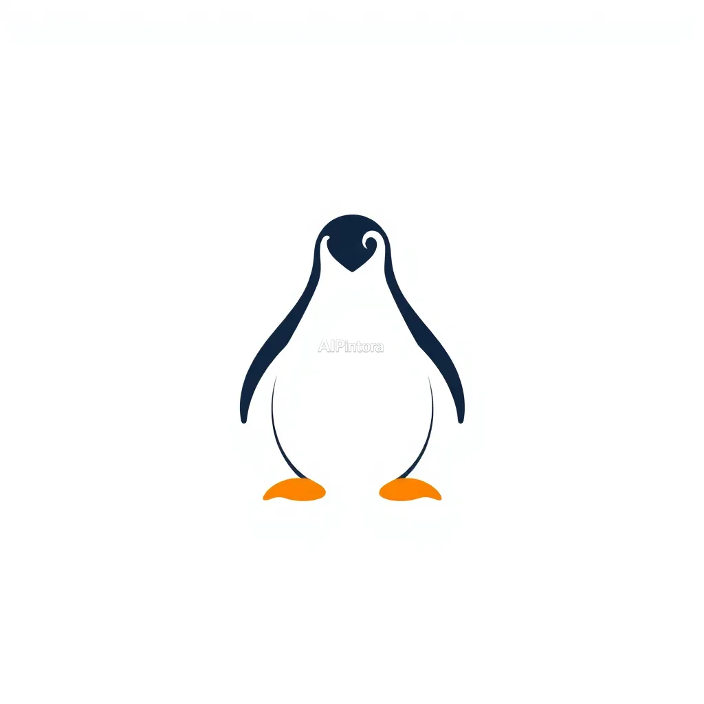 professional modern vector logo design for minimal penguin logo for technology startup,
    clean brand mark, memorable icon system, negative space concept,
    perfect symmetry, balanced spacing, luxury visual identity,
    dribbble featured logo quality, behance featured branding style,
    flat vector artwork, crisp edges, commercial ready logo,
    centered composition on clean white background,
    no mockup, no 3D render, no realistic photo, no background scene,
    no shadows, no texture, no extra objects, logo only, masterpiece, best quality, ultra detailed, sharp focus, cinematic lighting, volumetric lighting, depth of field, global illumination, professional color grading, hyper detailed textures, clean composition, premium visual quality, award winning artwork, 8k