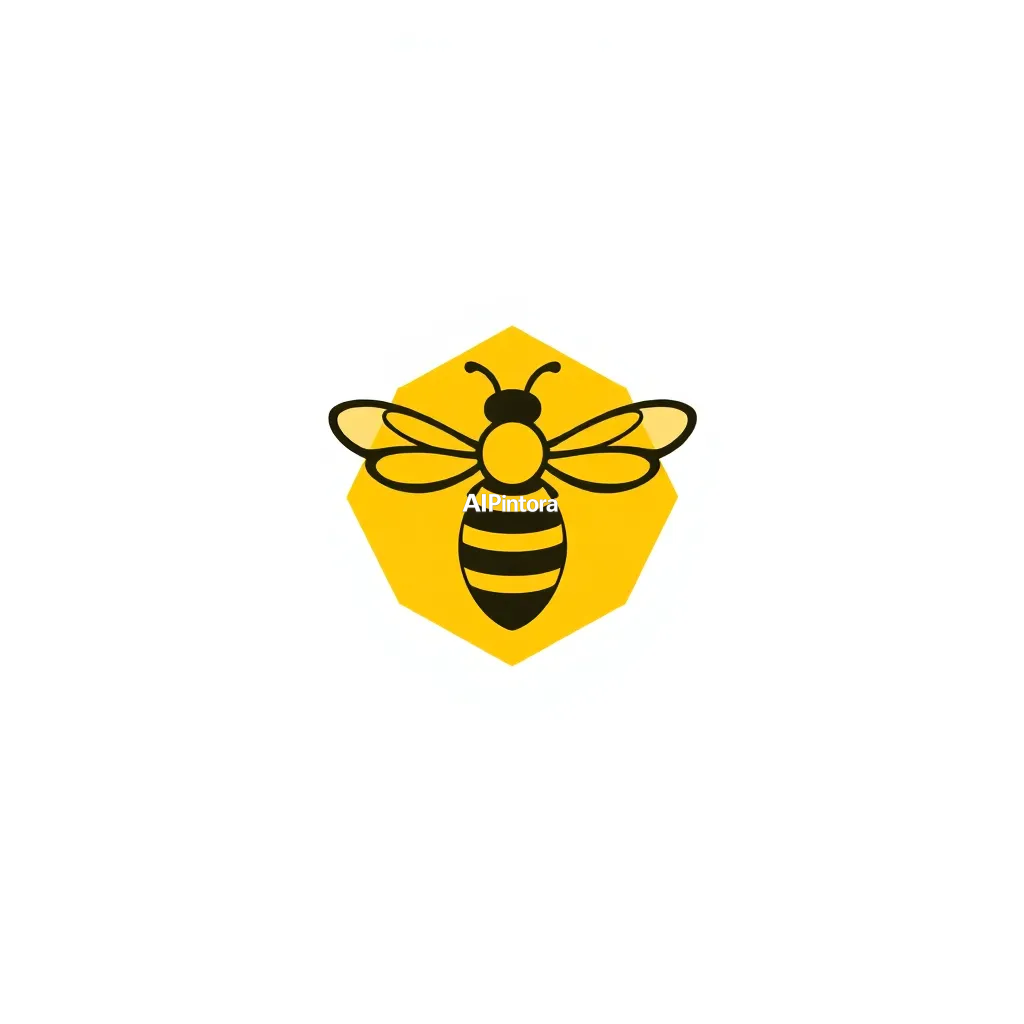 professional modern vector logo design for minimal bee logo for organic honey company,
    clean brand mark, memorable icon system, negative space concept,
    perfect symmetry, balanced spacing, luxury visual identity,
    dribbble featured logo quality, behance featured branding style,
    flat vector artwork, crisp edges, commercial ready logo,
    centered composition on clean white background,
    no mockup, no 3D render, no realistic photo, no background scene,
    no shadows, no texture, no extra objects, logo only, masterpiece, best quality, ultra detailed, sharp focus, cinematic lighting, volumetric lighting, depth of field, global illumination, professional color grading, hyper detailed textures, clean composition, premium visual quality, award winning artwork, 8k