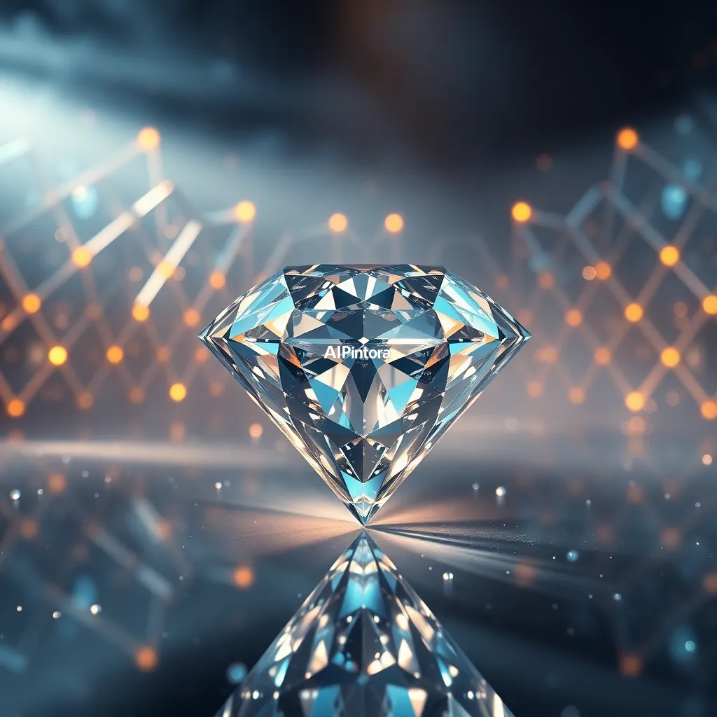 cinematic ultra detailed wallpaper of luxury diamond wallpaper with elegant silver reflections and geometric patterns,
    immersive environment, epic wide composition, strong depth, atmospheric perspective,
    dramatic cinematic lighting, volumetric fog, particles, realistic shadows,
    vibrant professional color grading, beautiful background scene,
    desktop and mobile wallpaper quality, wallpaper engine style,
    no text, no watermark, no logo, masterpiece, best quality, ultra detailed, sharp focus, cinematic lighting, volumetric lighting, depth of field, global illumination, professional color grading, hyper detailed textures, clean composition, premium visual quality, award winning artwork, 8k