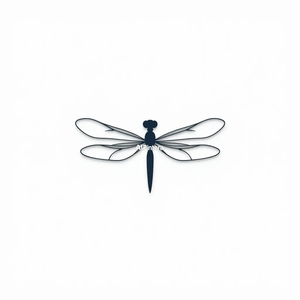 professional modern vector logo design for negative space dragonfly logo for innovative technology company,
    clean brand mark, memorable icon system, negative space concept,
    perfect symmetry, balanced spacing, luxury visual identity,
    dribbble featured logo quality, behance featured branding style,
    flat vector artwork, crisp edges, commercial ready logo,
    centered composition on clean white background,
    no mockup, no 3D render, no realistic photo, no background scene,
    no shadows, no texture, no extra objects, logo only, masterpiece, best quality, ultra detailed, sharp focus, cinematic lighting, volumetric lighting, depth of field, global illumination, professional color grading, hyper detailed textures, clean composition, premium visual quality, award winning artwork, 8k