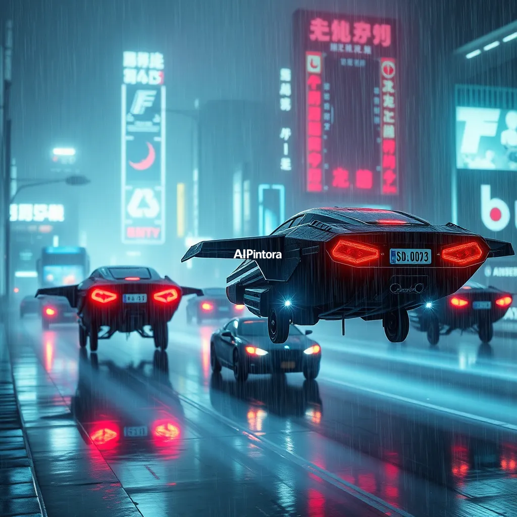 cinematic ultra detailed wallpaper of rainy cyberpunk wallpaper with flying vehicles and holograms,
    immersive environment, epic wide composition, strong depth, atmospheric perspective,
    dramatic cinematic lighting, volumetric fog, particles, realistic shadows,
    vibrant professional color grading, beautiful background scene,
    desktop and mobile wallpaper quality, wallpaper engine style,
    no text, no watermark, no logo, masterpiece, best quality, ultra detailed, sharp focus, cinematic lighting, volumetric lighting, depth of field, global illumination, professional color grading, hyper detailed textures, clean composition, premium visual quality, award winning artwork, 8k