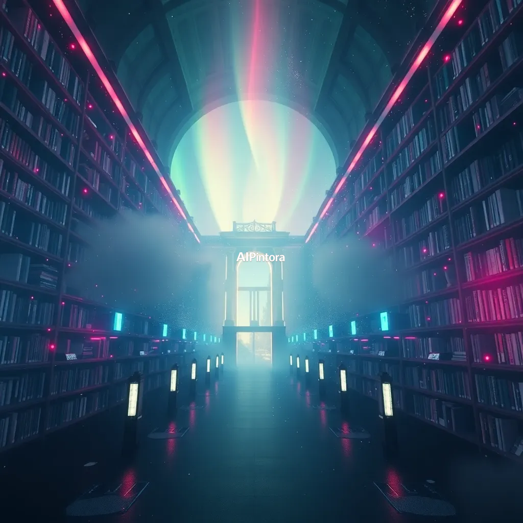 cinematic ultra detailed wallpaper of an impossible aurora library concept #196, ultra detailed cinematic composition, unique visual storytelling, premium concept art, dramatic lighting, masterpiece quality,
    immersive environment, epic wide composition, strong depth, atmospheric perspective,
    dramatic cinematic lighting, volumetric fog, particles, realistic shadows,
    vibrant professional color grading, beautiful background scene,
    desktop and mobile wallpaper quality, wallpaper engine style,
    no text, no watermark, no logo, masterpiece, best quality, ultra detailed, sharp focus, cinematic lighting, volumetric lighting, depth of field, global illumination, professional color grading, hyper detailed textures, clean composition, premium visual quality, award winning artwork, 8k